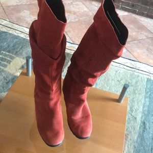 Aerosols Suede Tall Slouch Boots